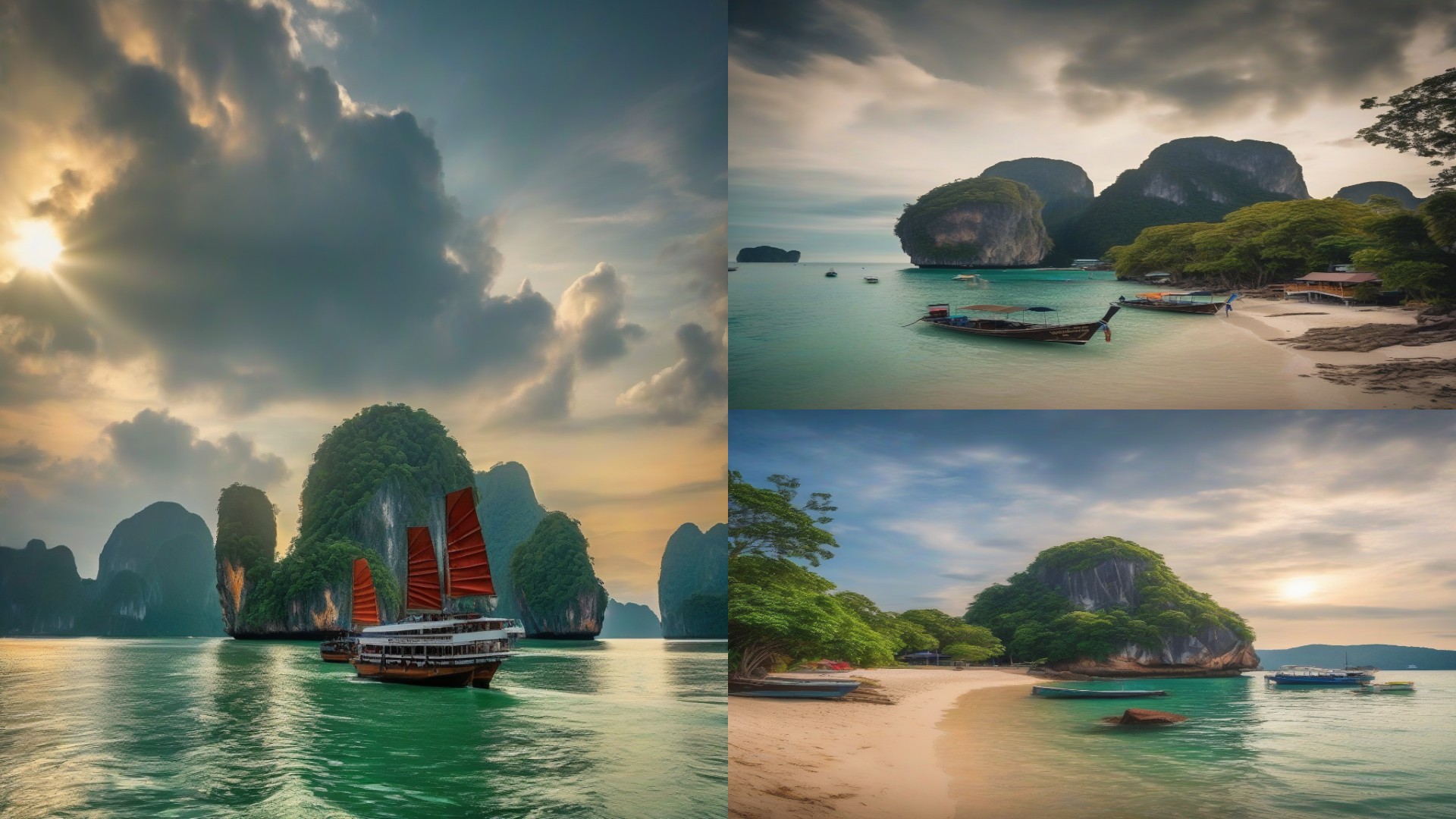 4D3N PHUKET-PHI PHI ISLAND (SWIMMING & SNORKELING EQUIPMENT) JAMES BOND ISLAND