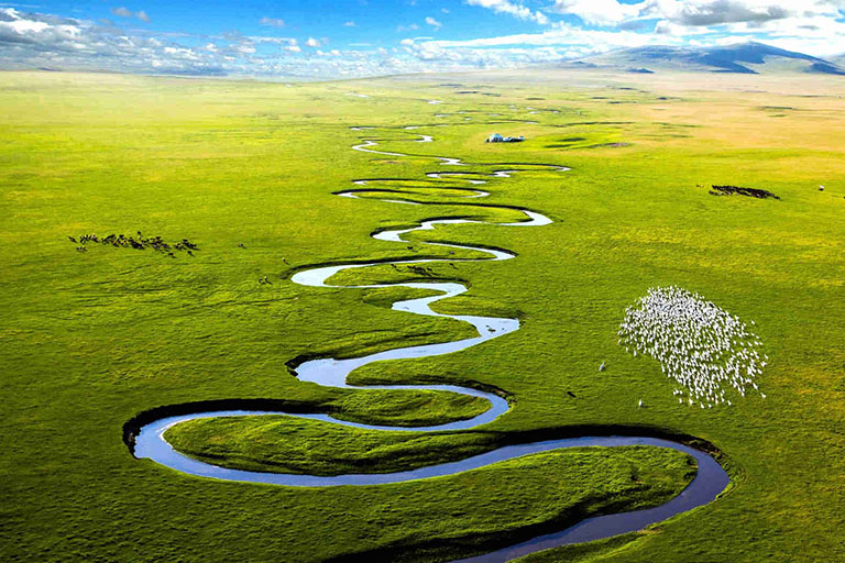 9D8N SPECIAL CHINA INNER MONGOLIA - GRASSLAND - HARBIN - FUZHOU