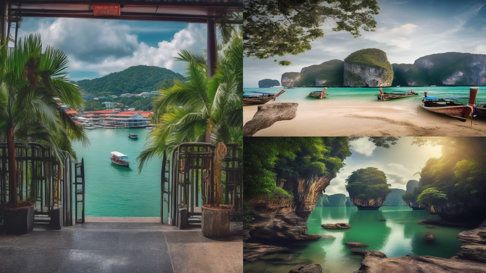 4D3N PHUKET JAMES BOND PHI PHI BY SPEEDBOAT