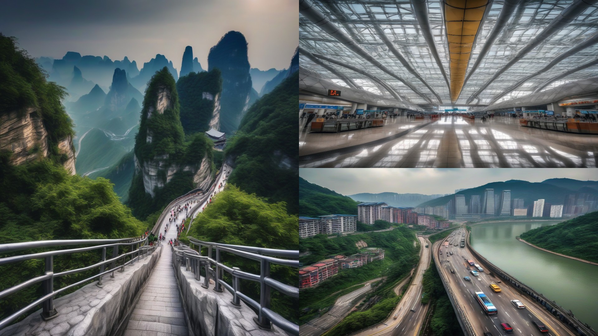 9D8N CHONGQING FENGHUANG ZHANGJIAJIE PENGSHUI FURONG